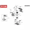 Ryobi ESS200RS Spare Parts List Type: 5133000533